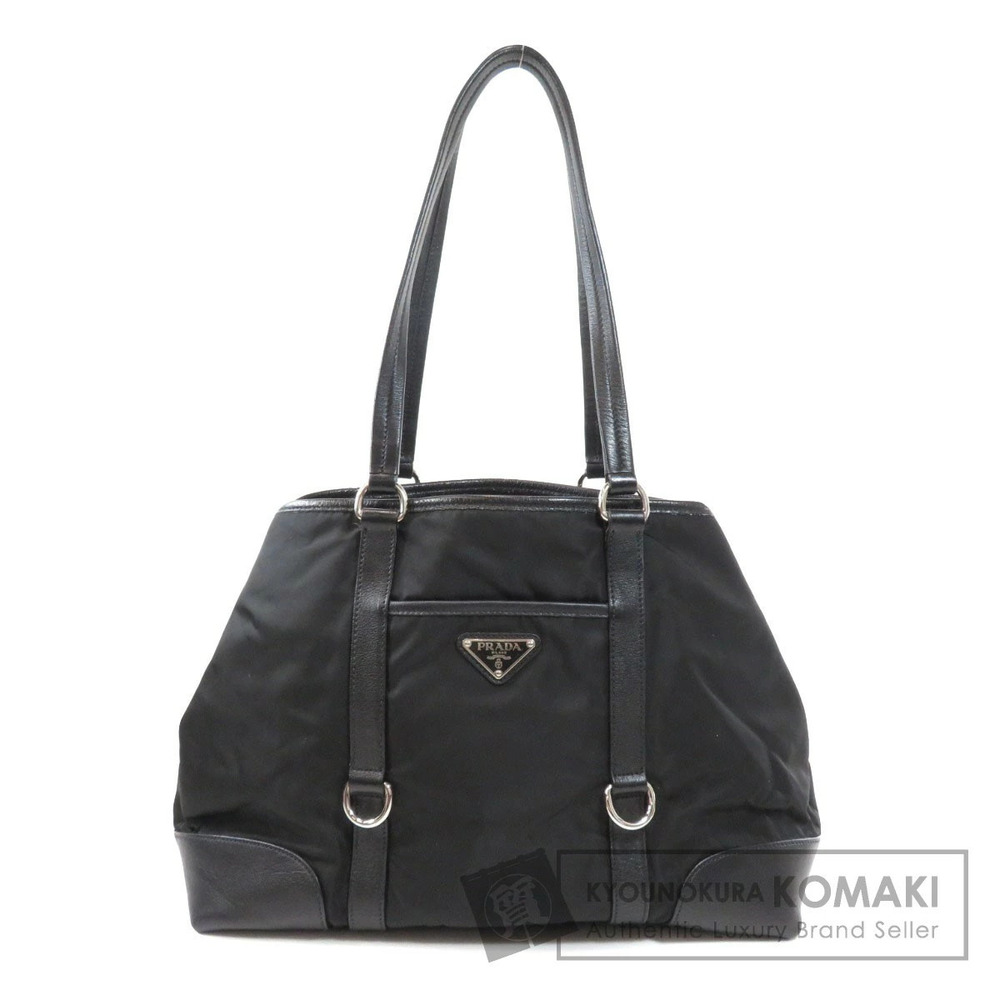 Prada Tessuto tote Shoulder Bag Black